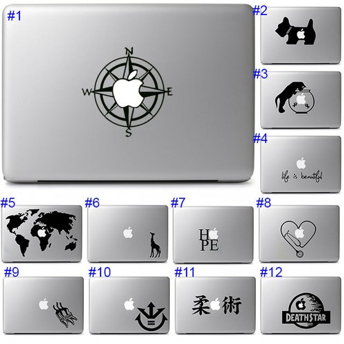 Adesivo decalcomania laptop
