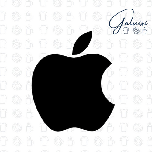Adesivo apple sticker mela - apple,