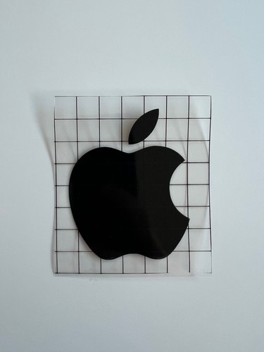 Adesivo logo apple mac - logo,