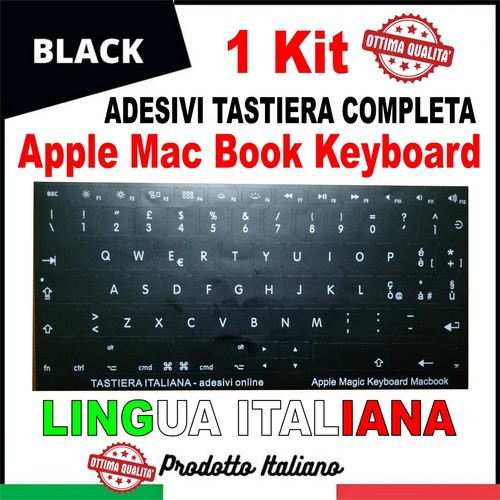 Adesivi tastiera layout - tastiera,