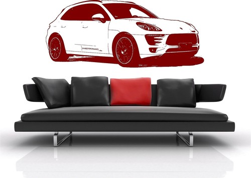 Porsche macan adesivo - porsche,