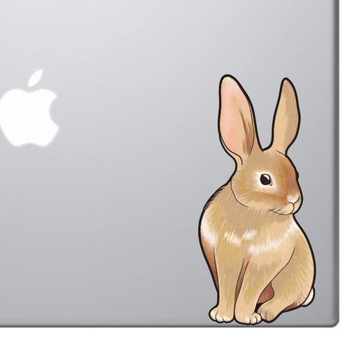 Adesivo bunny rabbit macbook - rabbit,