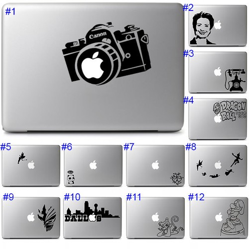 Adesivo decalcomania apple - adesivo,