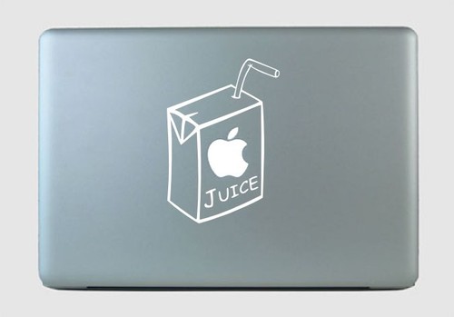 Adesivo apple juice carton - carton,